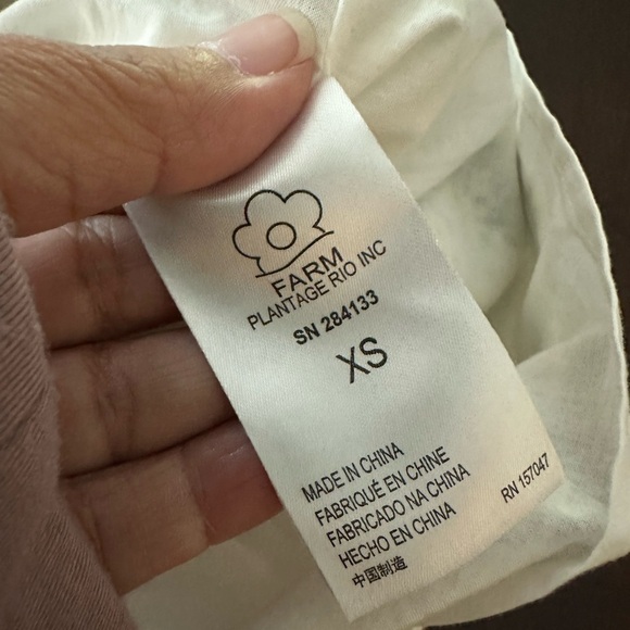 FARM RIO
Vintage Floral Eyelet Mini Dress In Multi (D6) - Picture 7 of 7